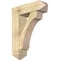 Ekena Millwork Legacy Arts and Crafts Rough Sawn Bracket w/ Offset Brace, Douglas Fir, 8"W x 26"D x 34"H BKT0806X26X34LEC03RDF - alternate 1